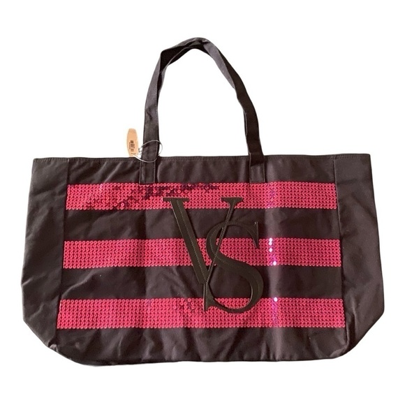 NWT-VICTORIAS SECRET-LARGE TOTE/OVERNIGHT BAG - Picture 1 of 7